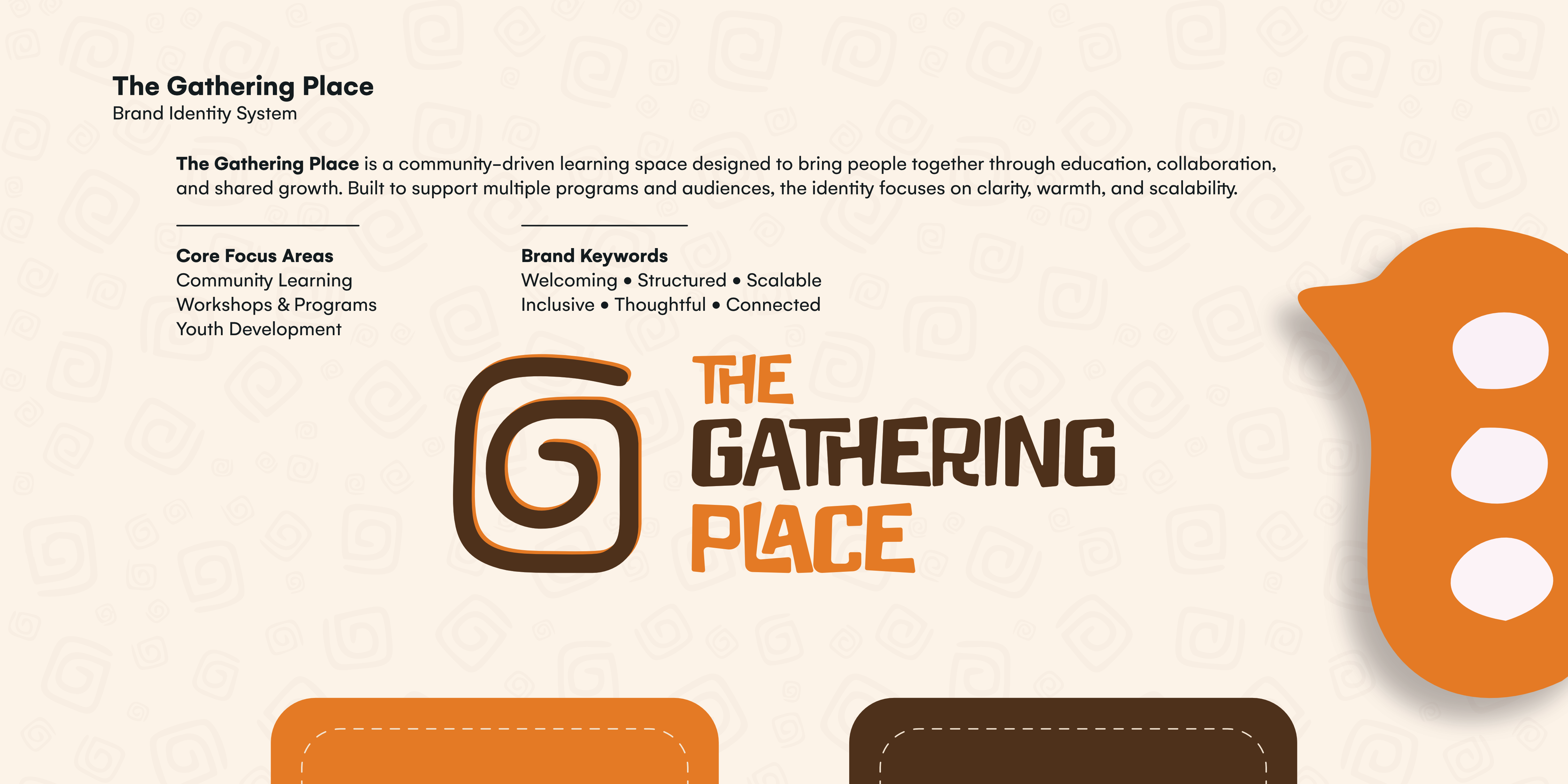 The Gathering Place Brand Identity final result