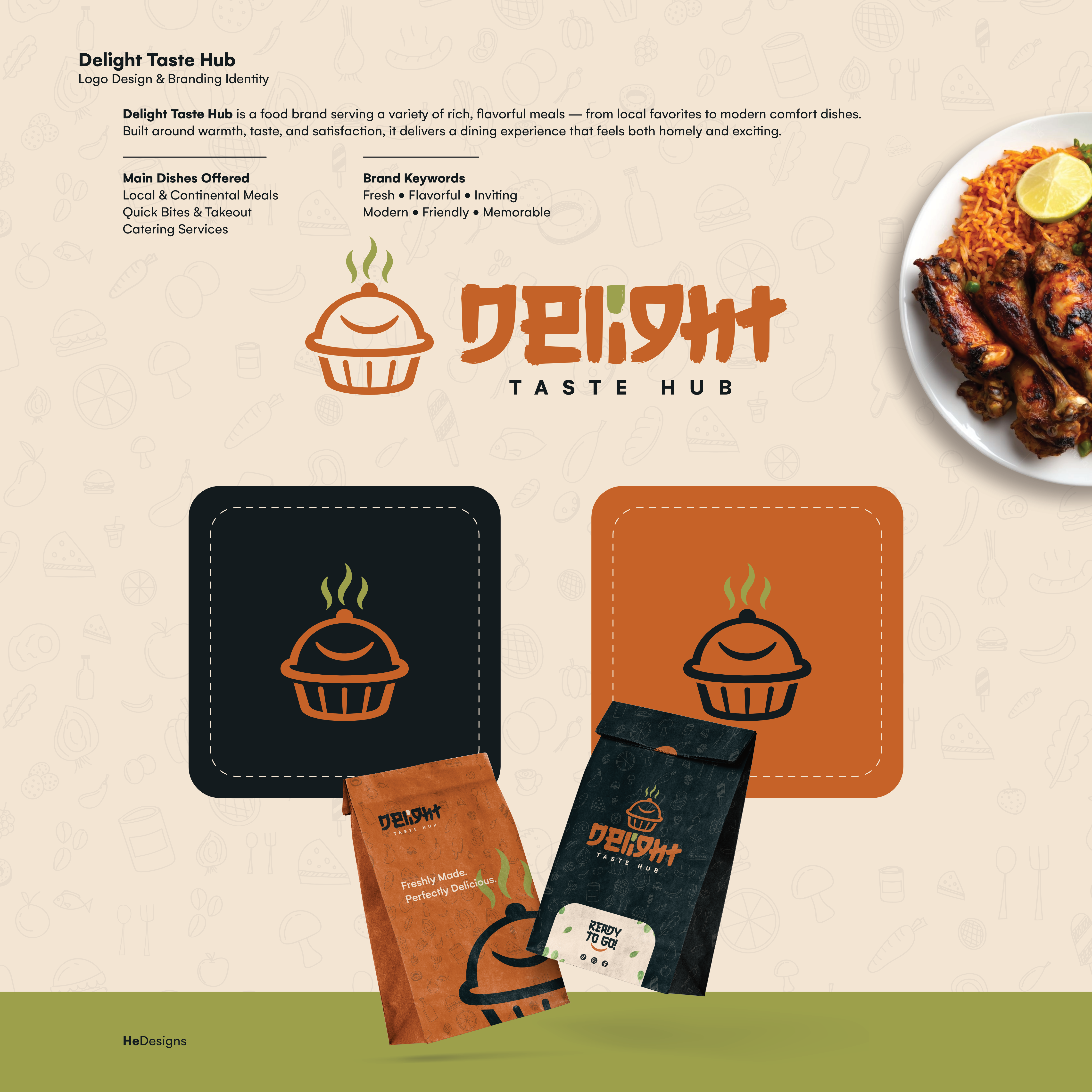 Delight Taste Hub — marketing applications